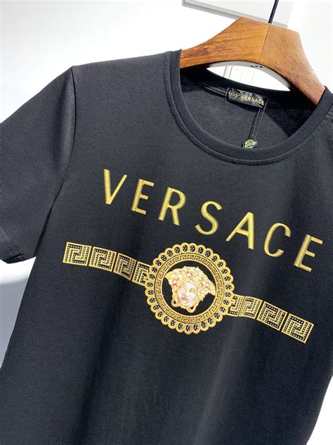 t shirt versace feminina|1st copy versace shirt men.